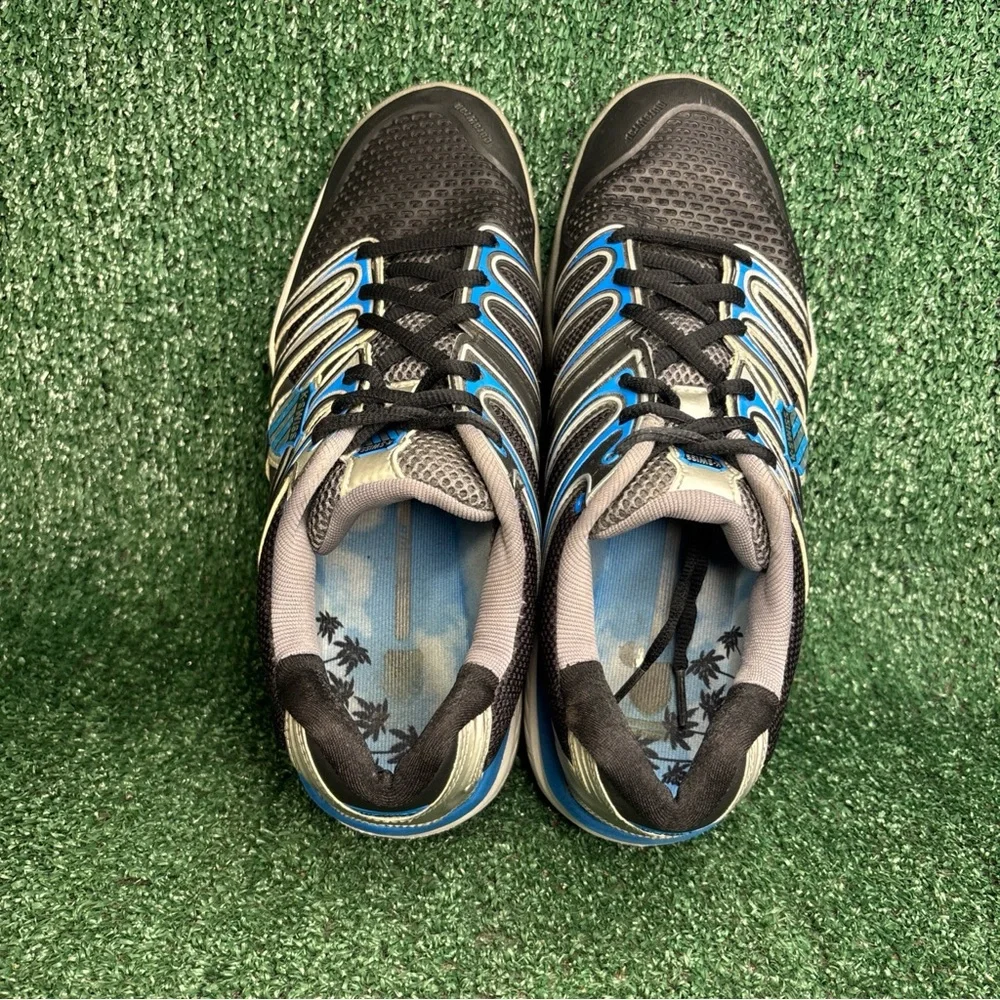 K-Swiss Men's Bigshot Blue/Charcoal Tennis Athletic Shoes Size 10